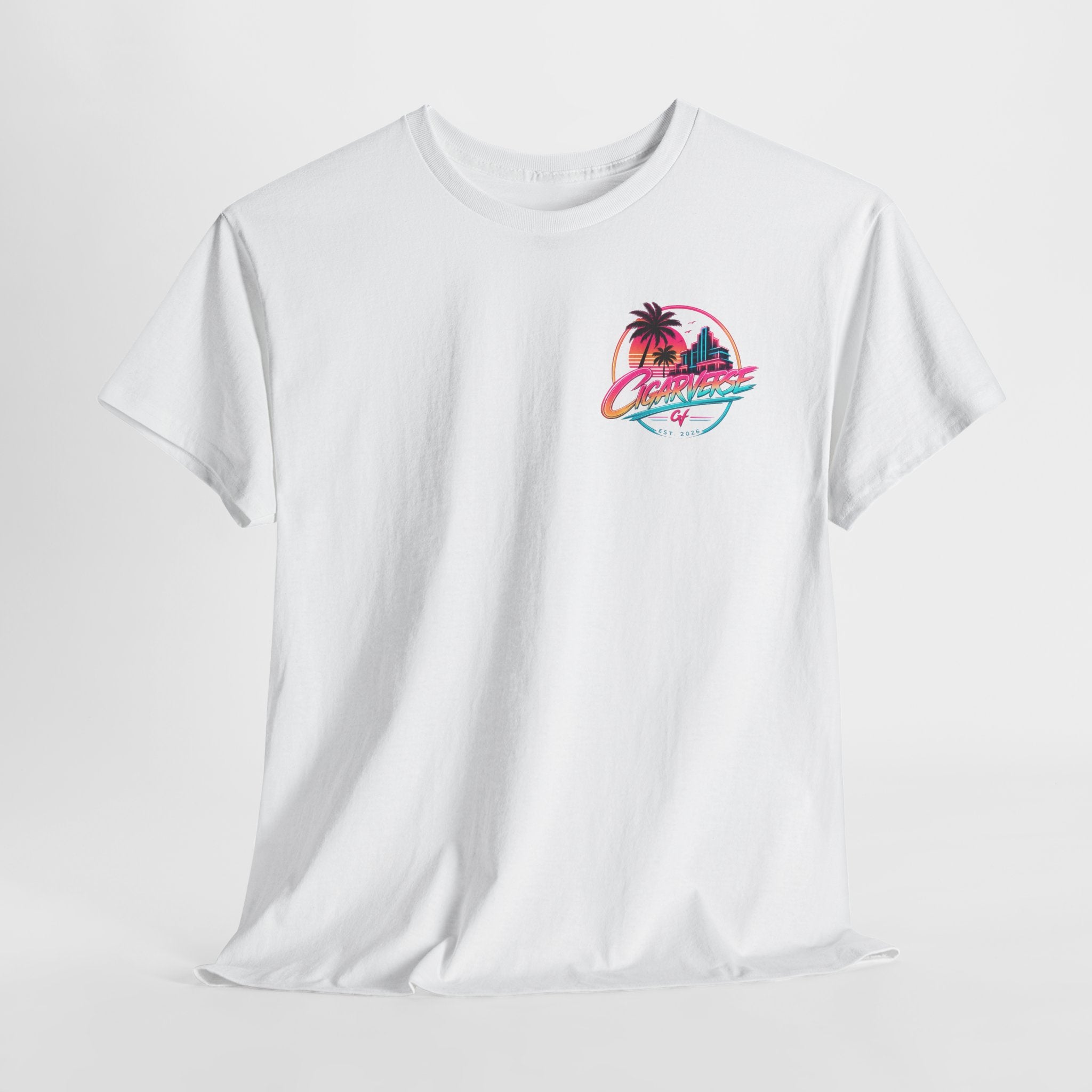 CIGARVERSE Unisex Retro Sunset T-Shirt