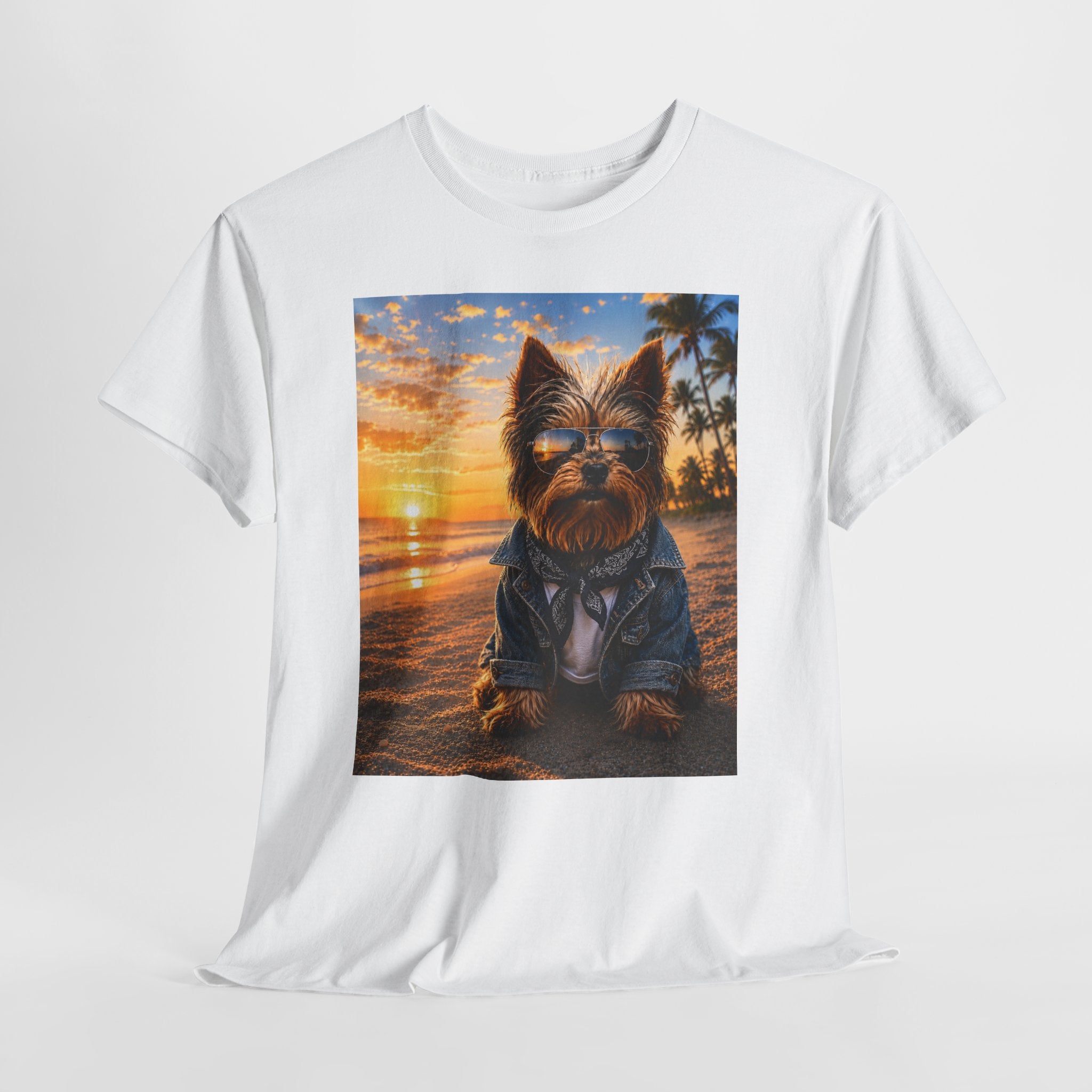 Yorkshire Terrier Photo Tee — Cute Yorkie Graphic T-Shirt