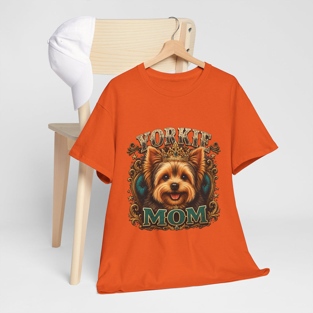 Yorkie Mom T-Shirt — Cute Yorkshire Terrier Mom Tee, Dog Lover Gift