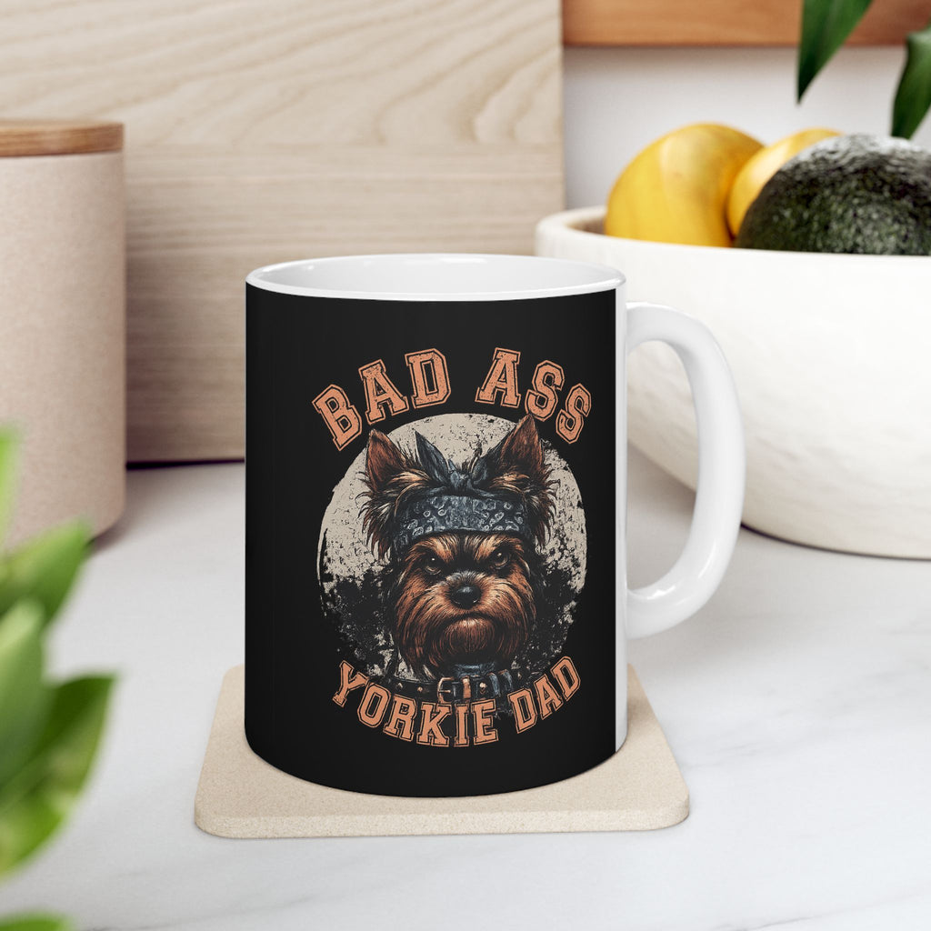 Badass Vulture Coffee Mug — 'Badass You Mad' Ceramic 11oz/15oz