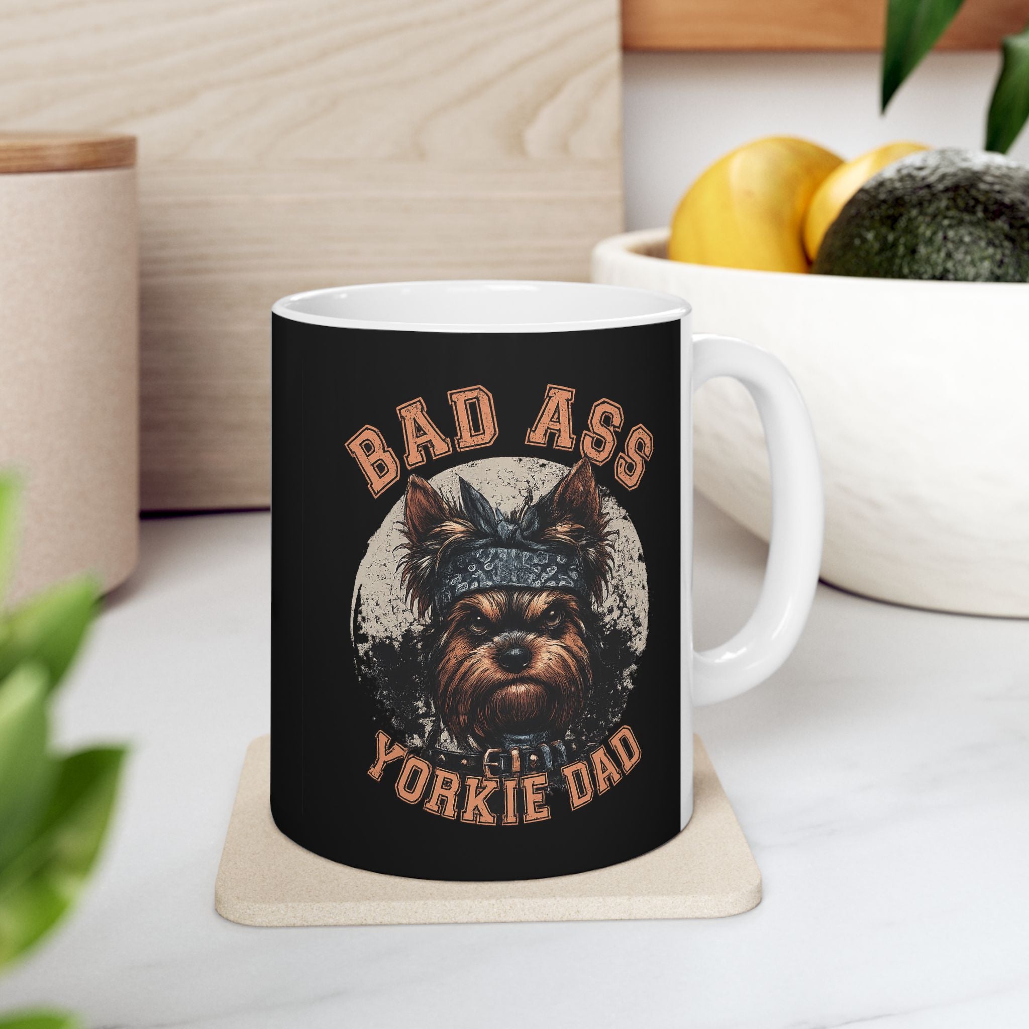 Badass Vulture Coffee Mug — 'Badass You Mad' Ceramic 11oz/15oz