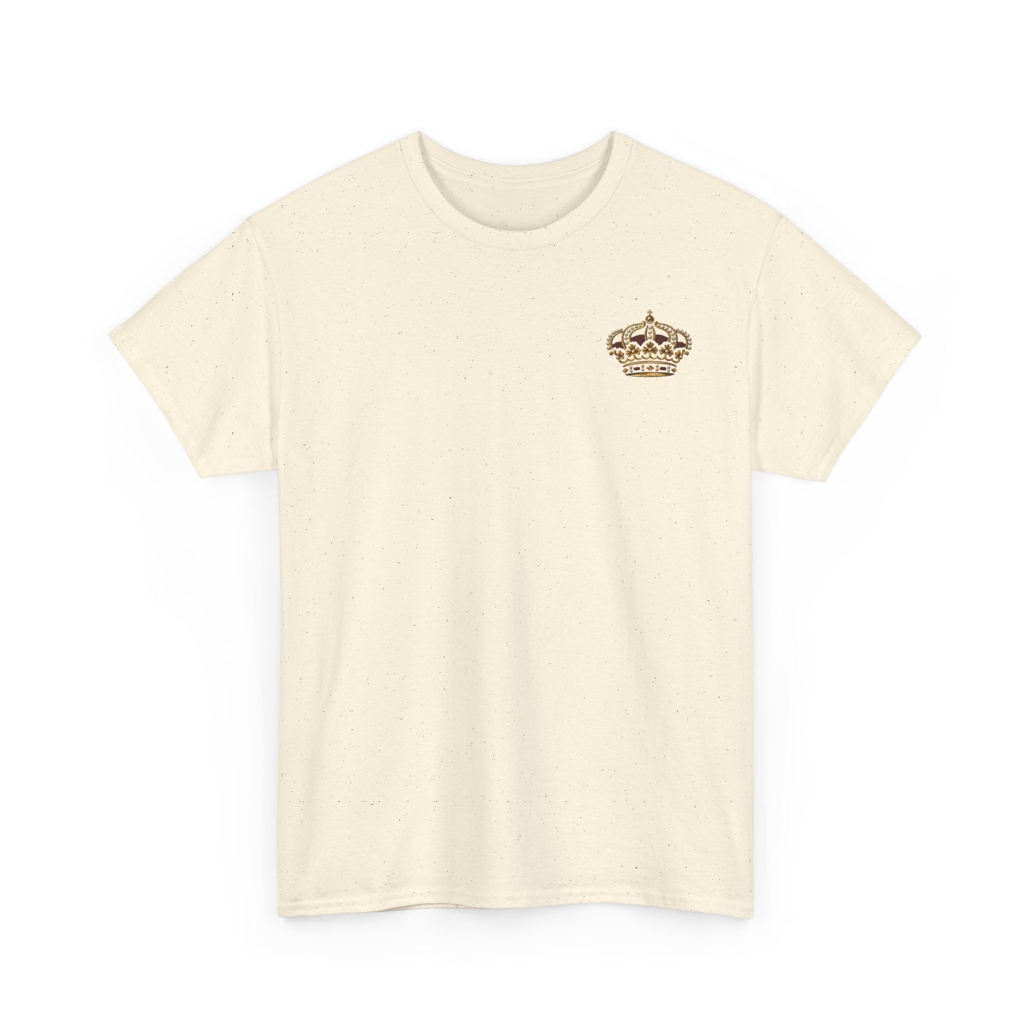 CigarVerse Crown T‑Shirt — Gold Crown Logo Tee for Cigar Lovers