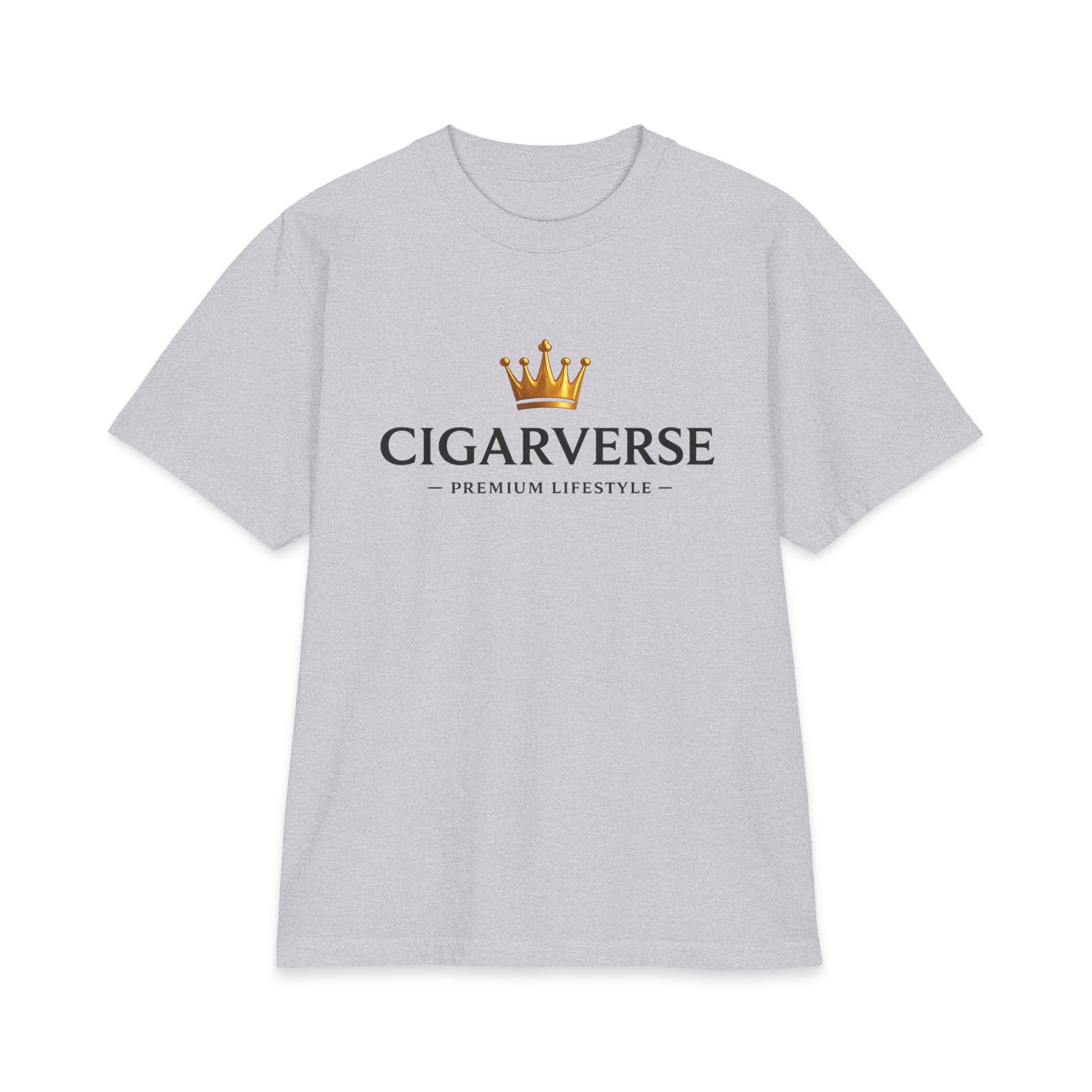 Cigarverse Premium Lifestyle Tee — Crown Logo Short Sleeve