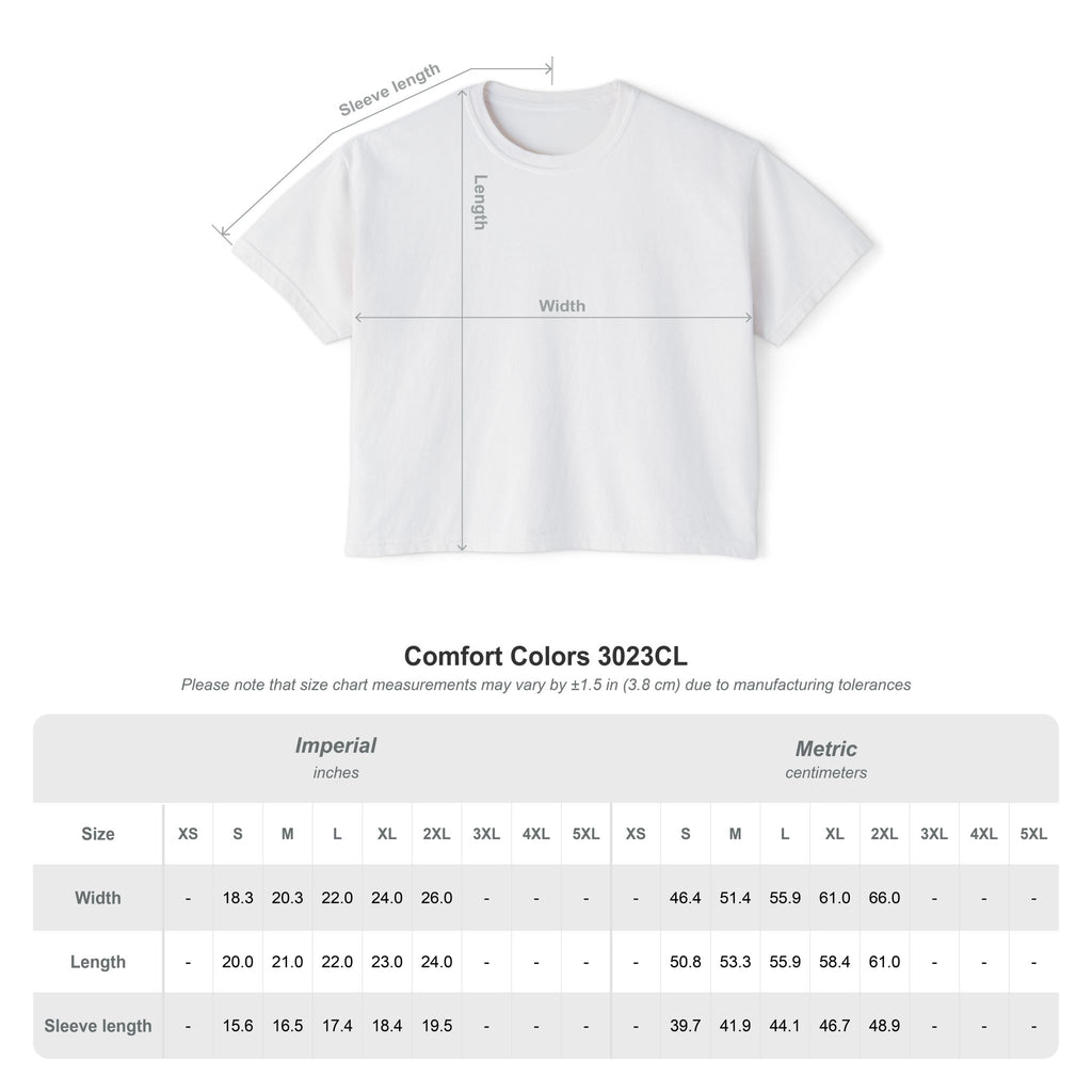 The Cigar Vintage Cigar Graphic Women's Boxy Tee