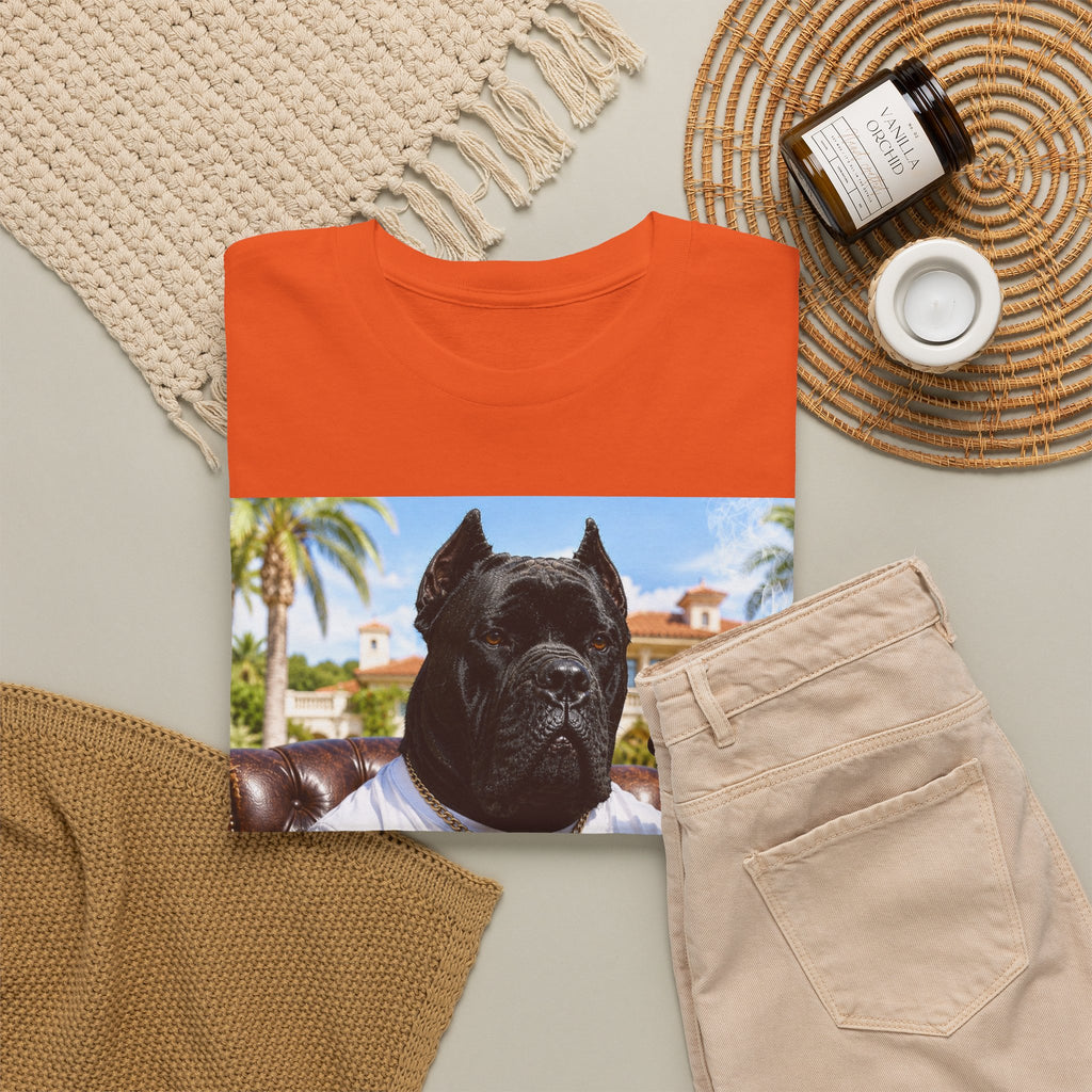 Cigarverse Graphic Tee — Vintage Smoker Dog Artwork