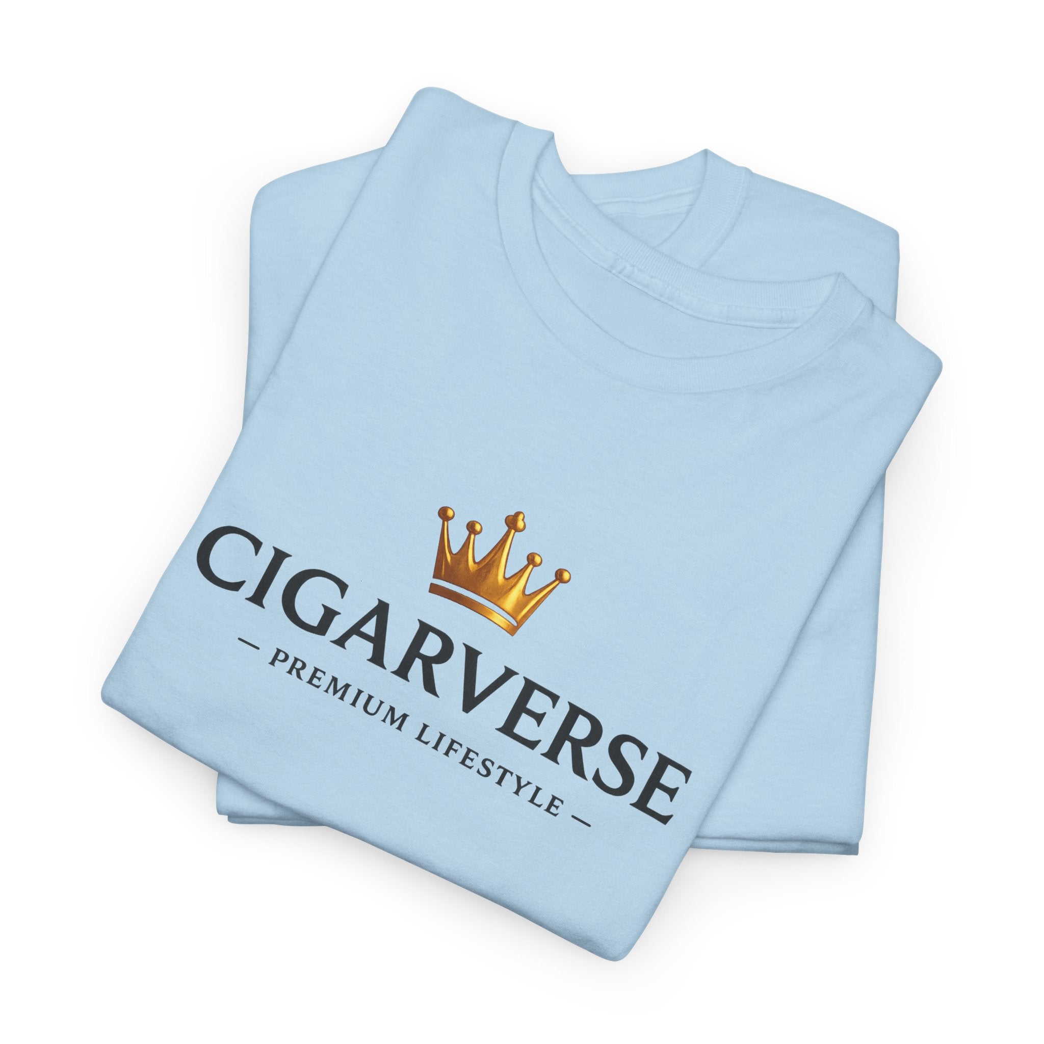 Cigarverse Crown Tee — Premium Lifestyle Logo T-Shirt