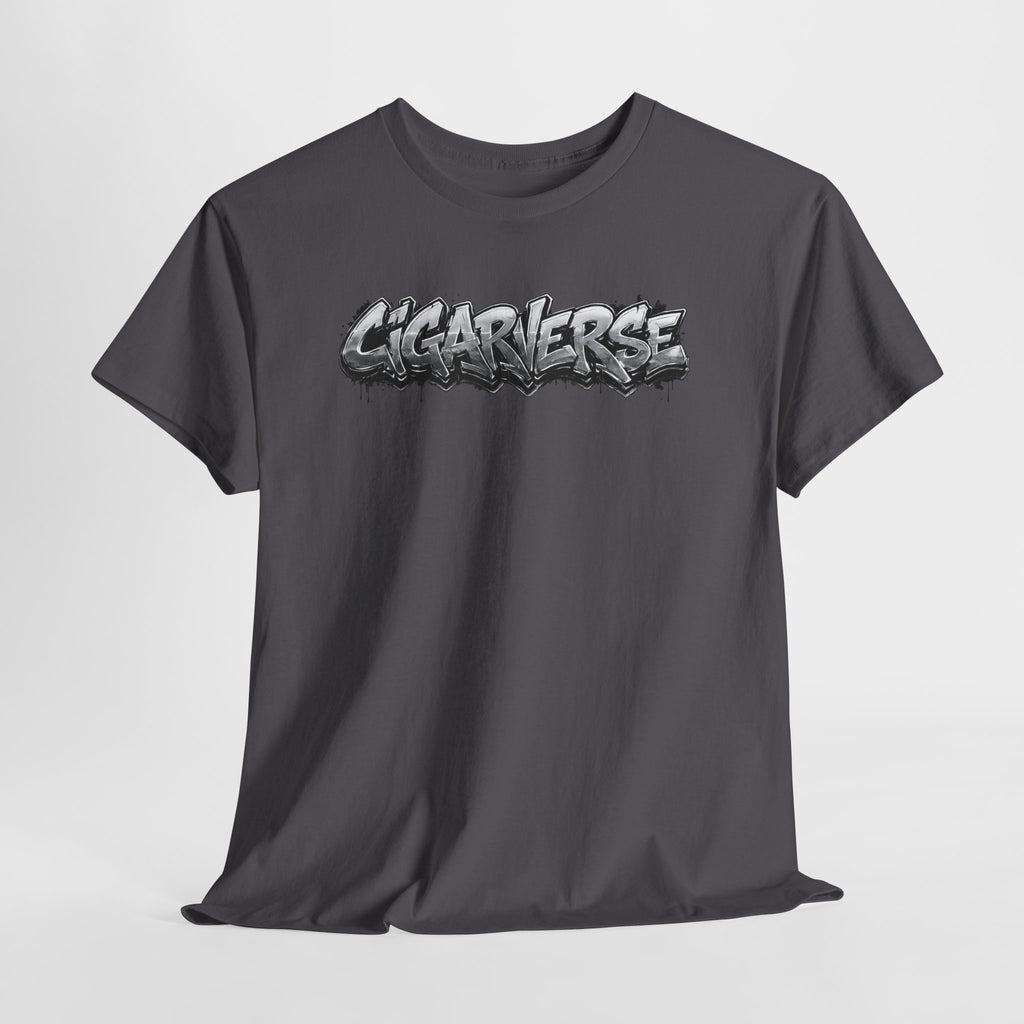 Unisex Graffiti Logo Tee — "Cigarverse" Streetwear T-Shirt
