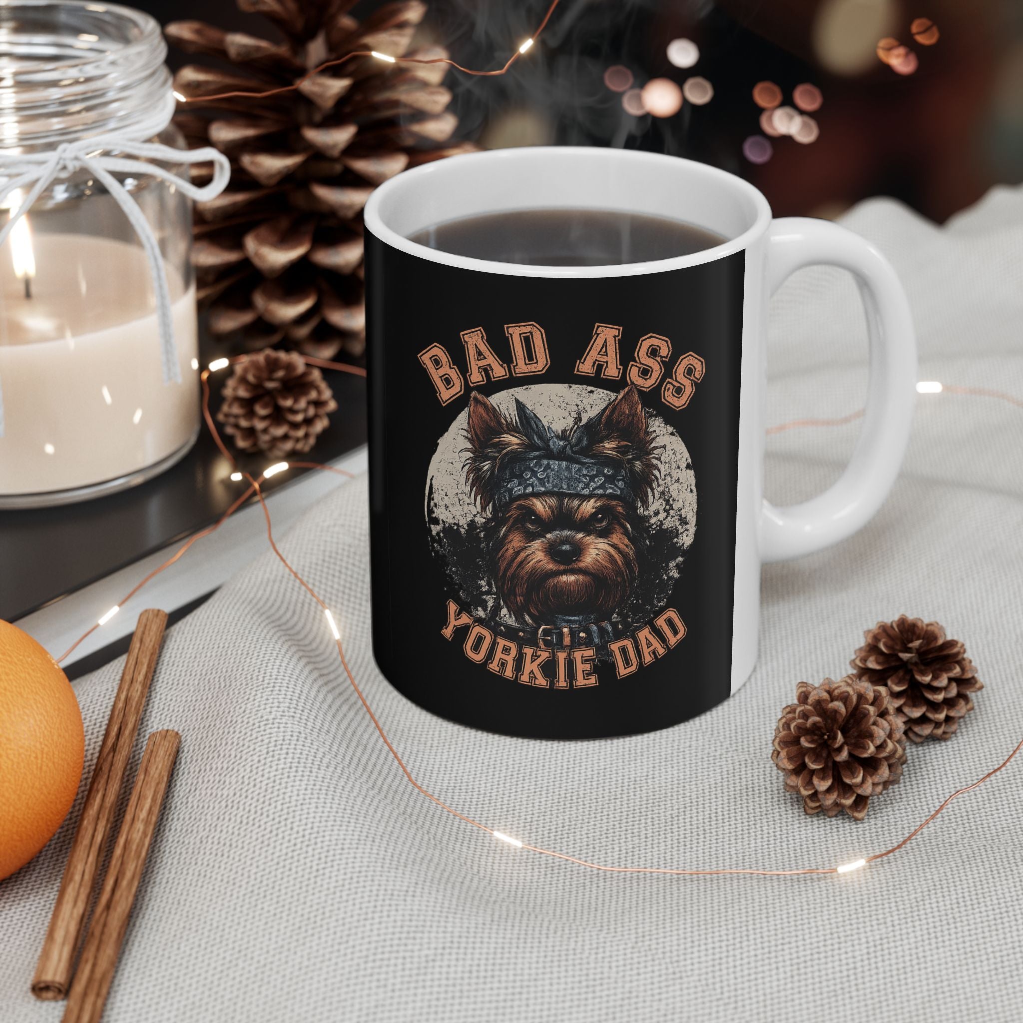 Badass Vulture Coffee Mug — 'Badass You Mad' Ceramic 11oz/15oz