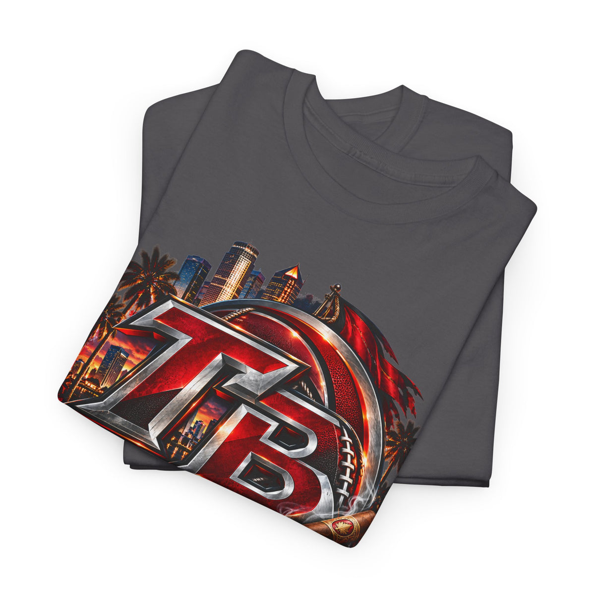 T-Shirt – Tampa Bay Racing Tropical Palm Graphic