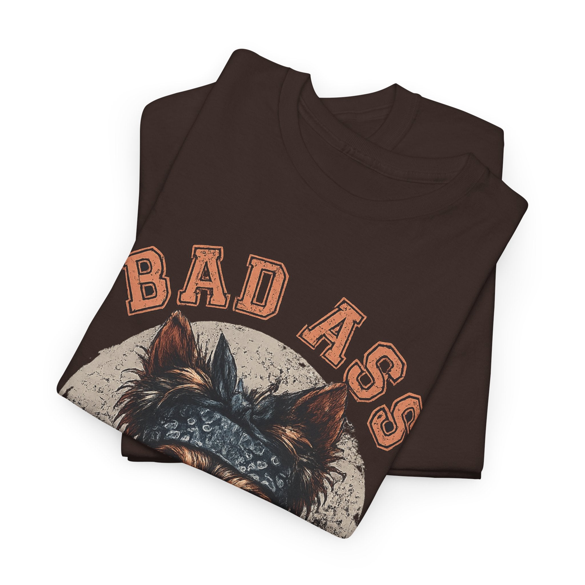 Bad Ass Yorkie Dad T-Shirt — Funny Yorkie Owner Tee