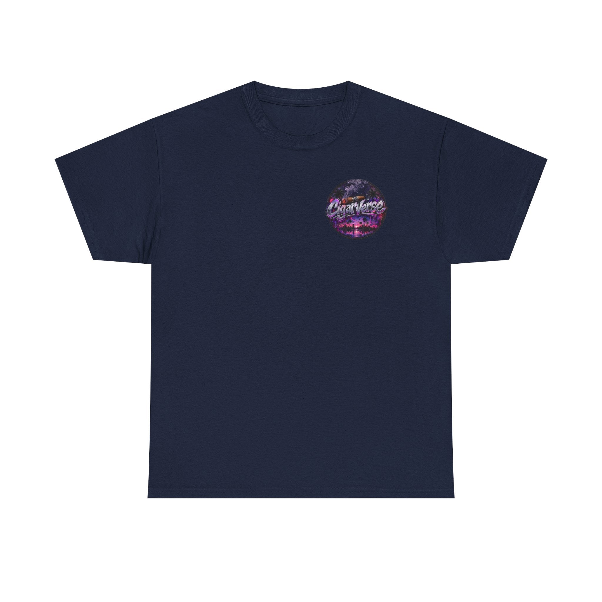 CigarVerse Retro Palm Sunset Tee