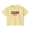 The Cigar Verse Women's Boxy Tee