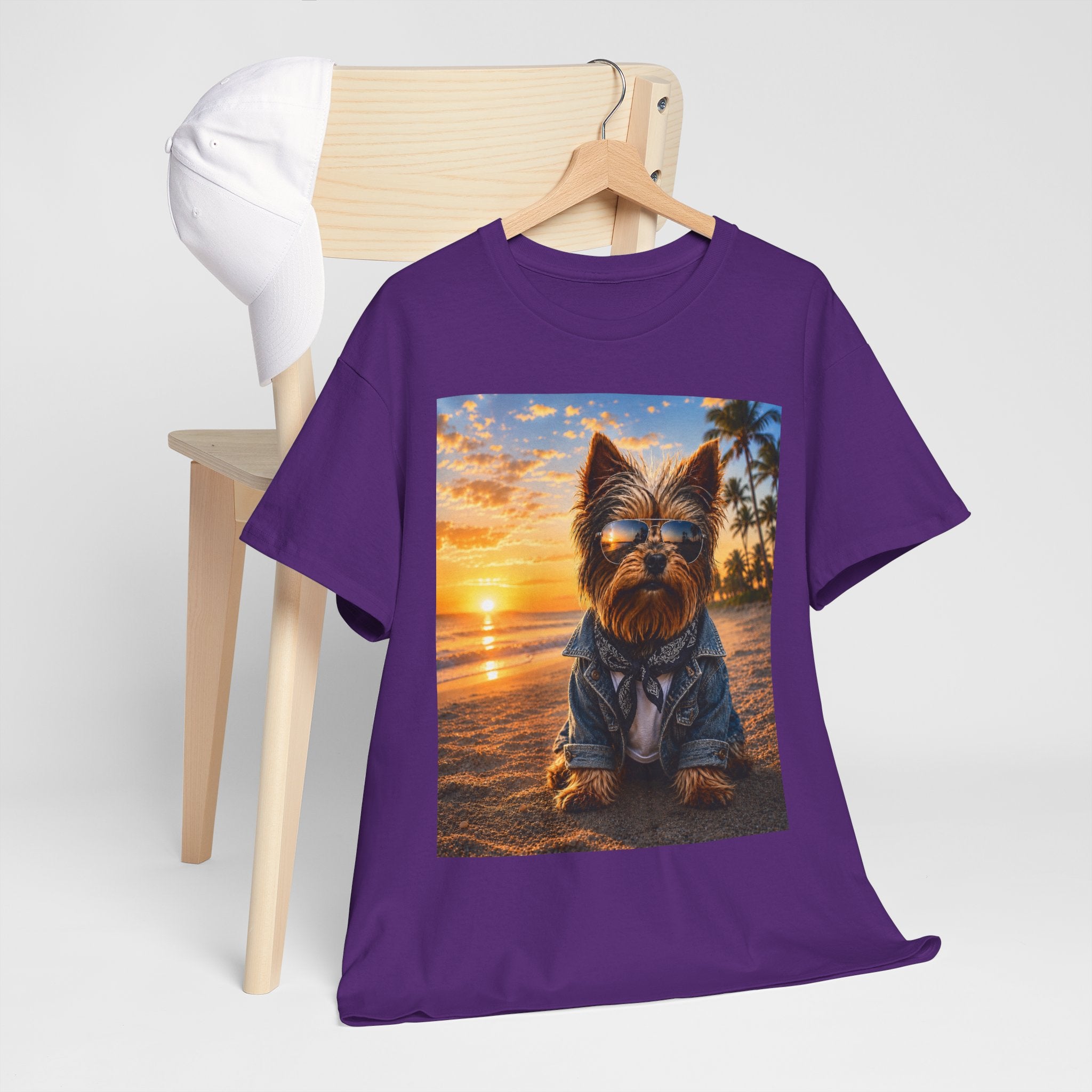 Yorkshire Terrier Photo Tee — Cute Yorkie Graphic T-Shirt