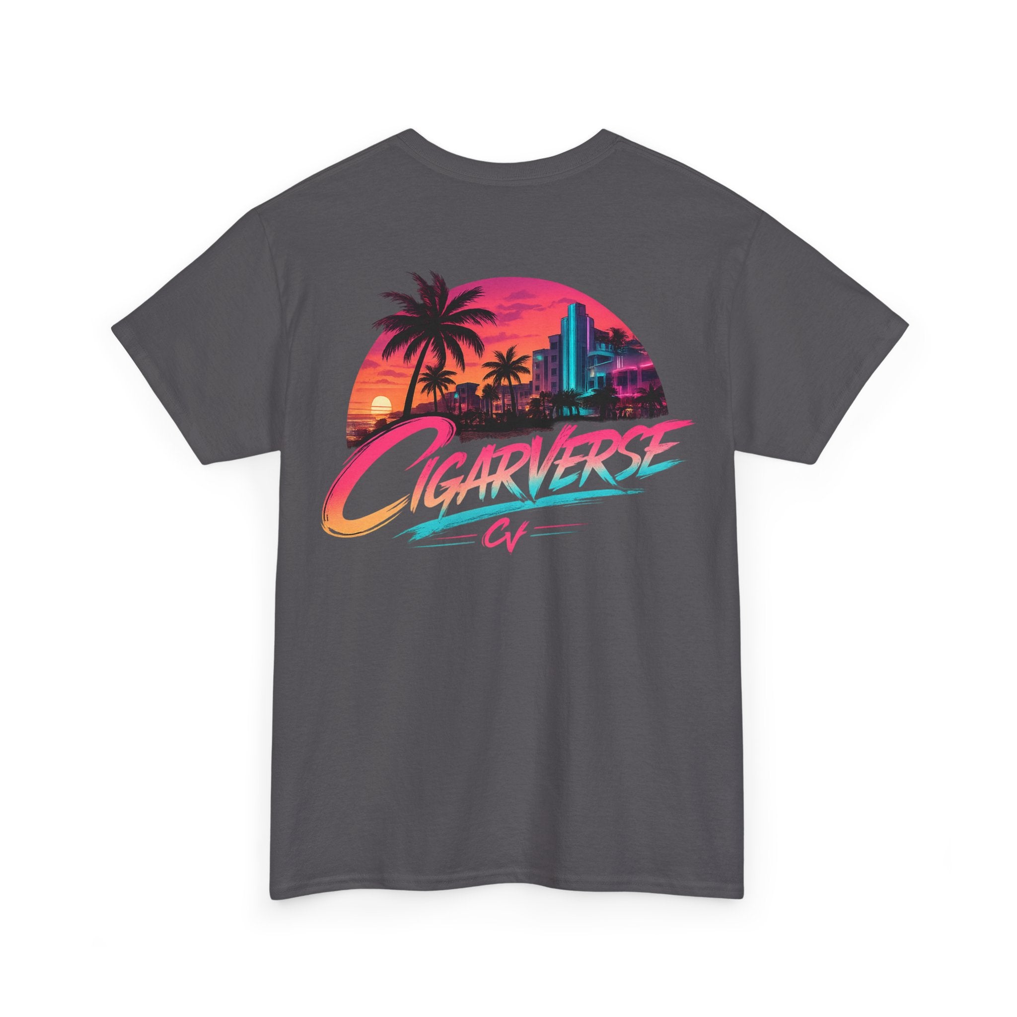 CIGARVERSE Unisex Retro Sunset T-Shirt
