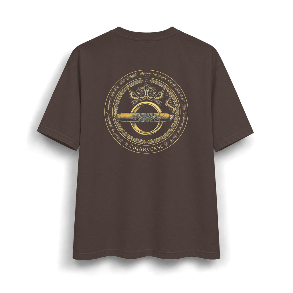 Mystical Cosmic Symbol Graphic T-Shirt