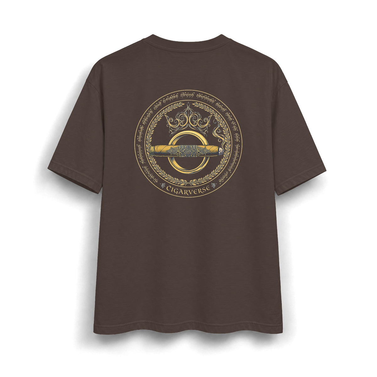 Mystical Cosmic Symbol Graphic T-Shirt
