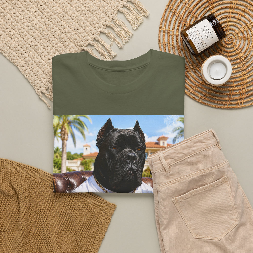 Cigarverse Graphic Tee — Vintage Smoker Dog Artwork