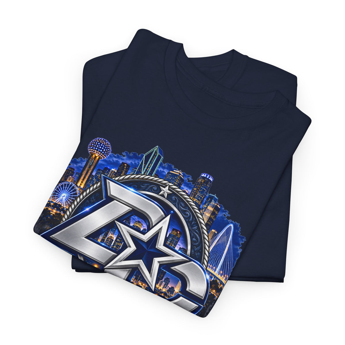 Dallas Skyline Logo T-Shirt – Dallas City Graphic Tee