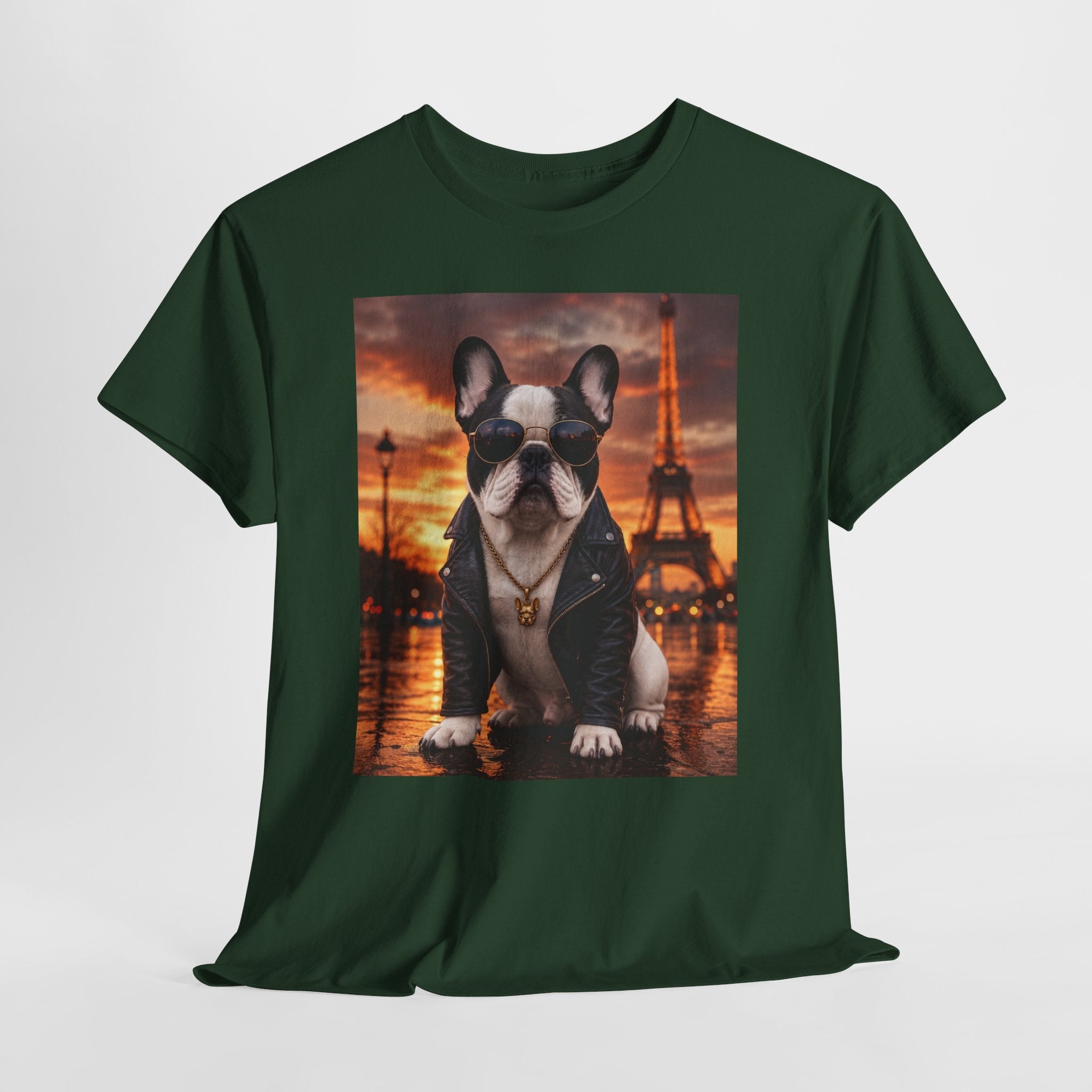 French Bulldog in Paris T-Shirt