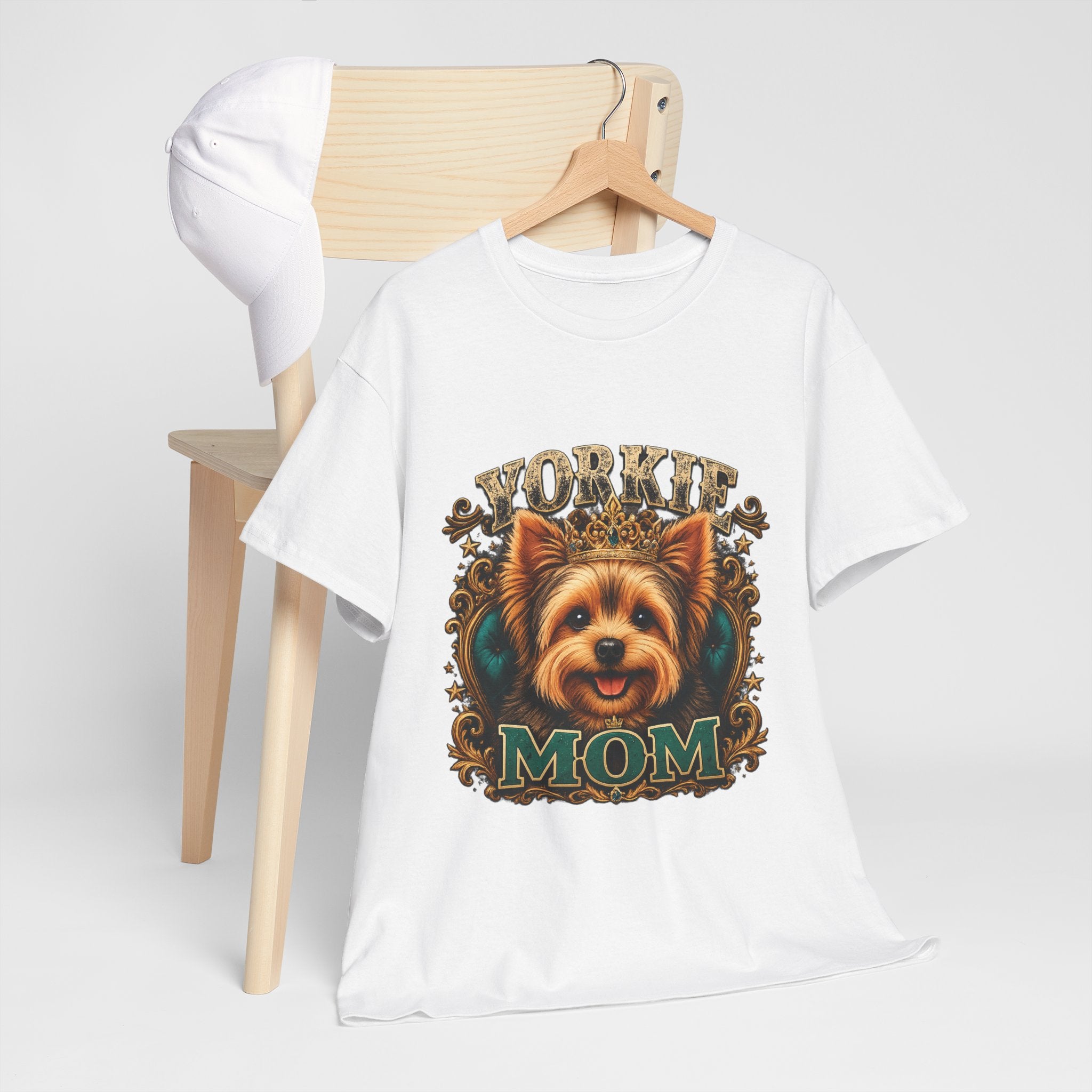 Yorkie Mom T-Shirt — Cute Yorkshire Terrier Mom Tee, Dog Lover Gift