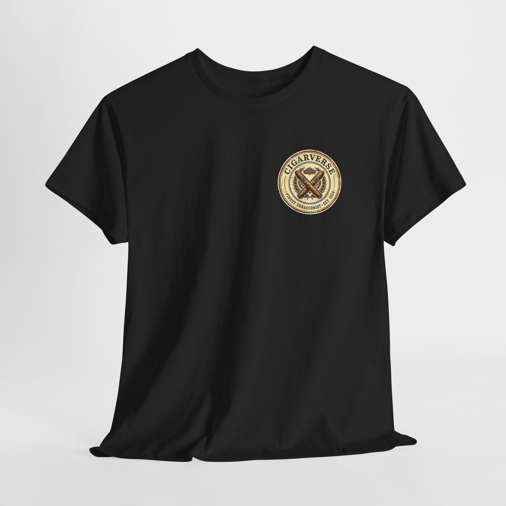 Cigarverse Vintage Cigar Club Tee — “Cigarverse Finest Tabacconist”