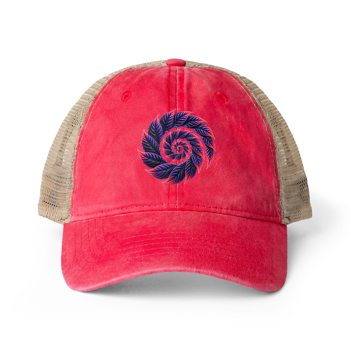 Women's Washed Mesh-Back Cap