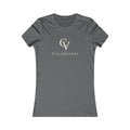 Cigarverse Women's Tee — Elegant Cream CV Logo