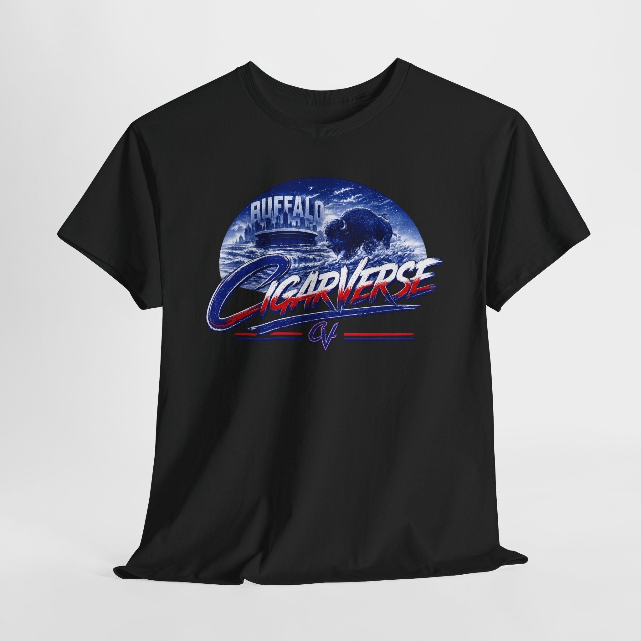 CIGARVERSE Unisex Buffalo Tee — Vintage Football Fan T-Shirt