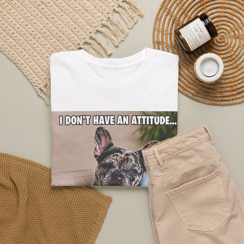 Frenchie Graphic Tee — Cute French Bulldog Design