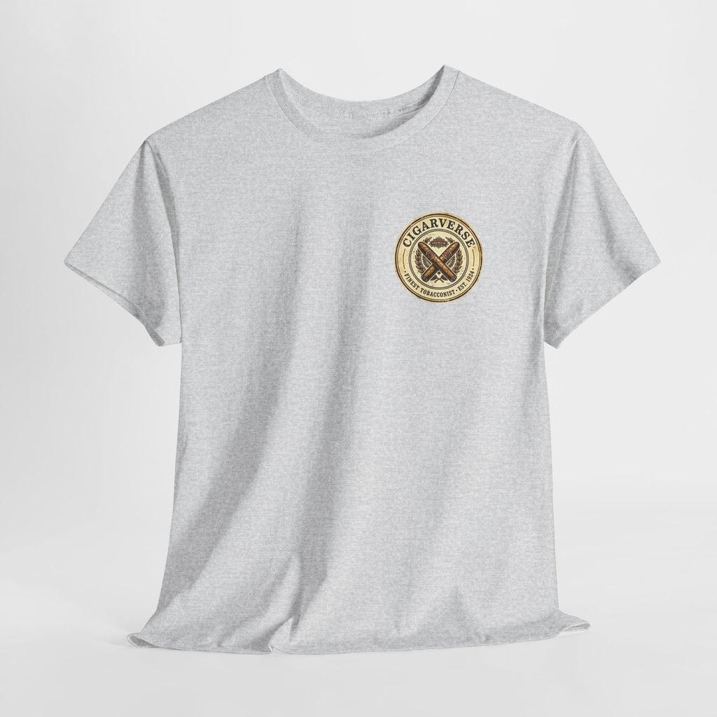 Cigarverse Vintage Cigar Club Tee — “Cigarverse Finest Tabacconist”