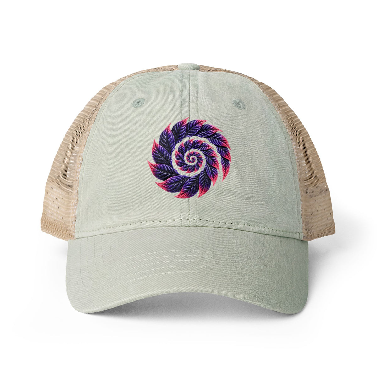 Women's Washed Mesh-Back Cap