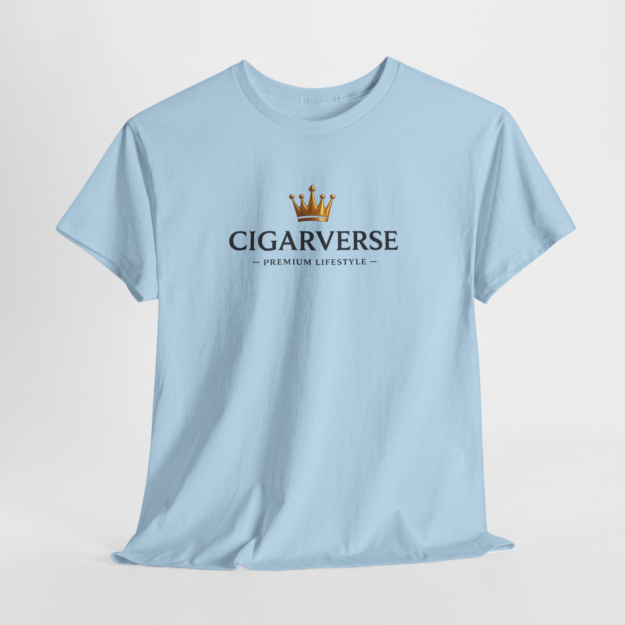 Cigarverse Crown Tee — Premium Lifestyle Logo T-Shirt
