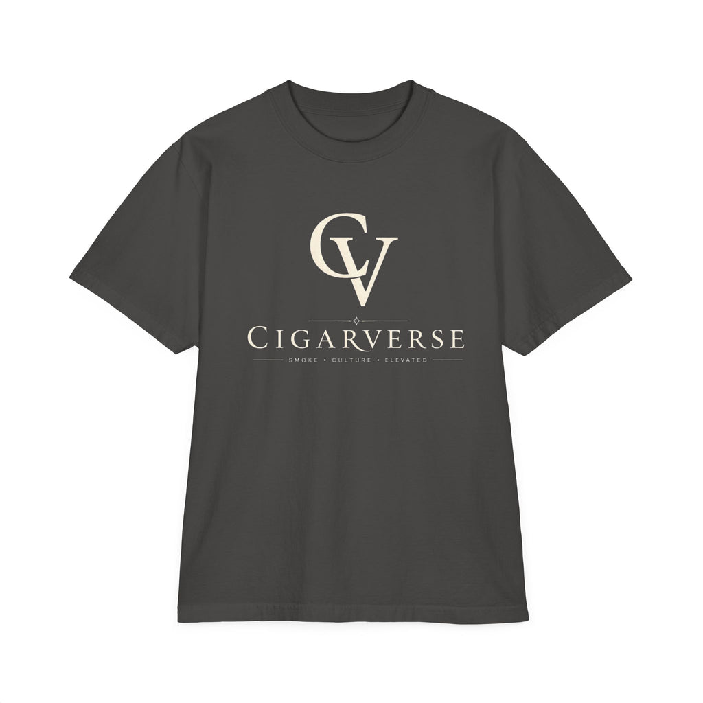 Premium Heavyweight “Cream Logo” Cigarverse T-Shirt