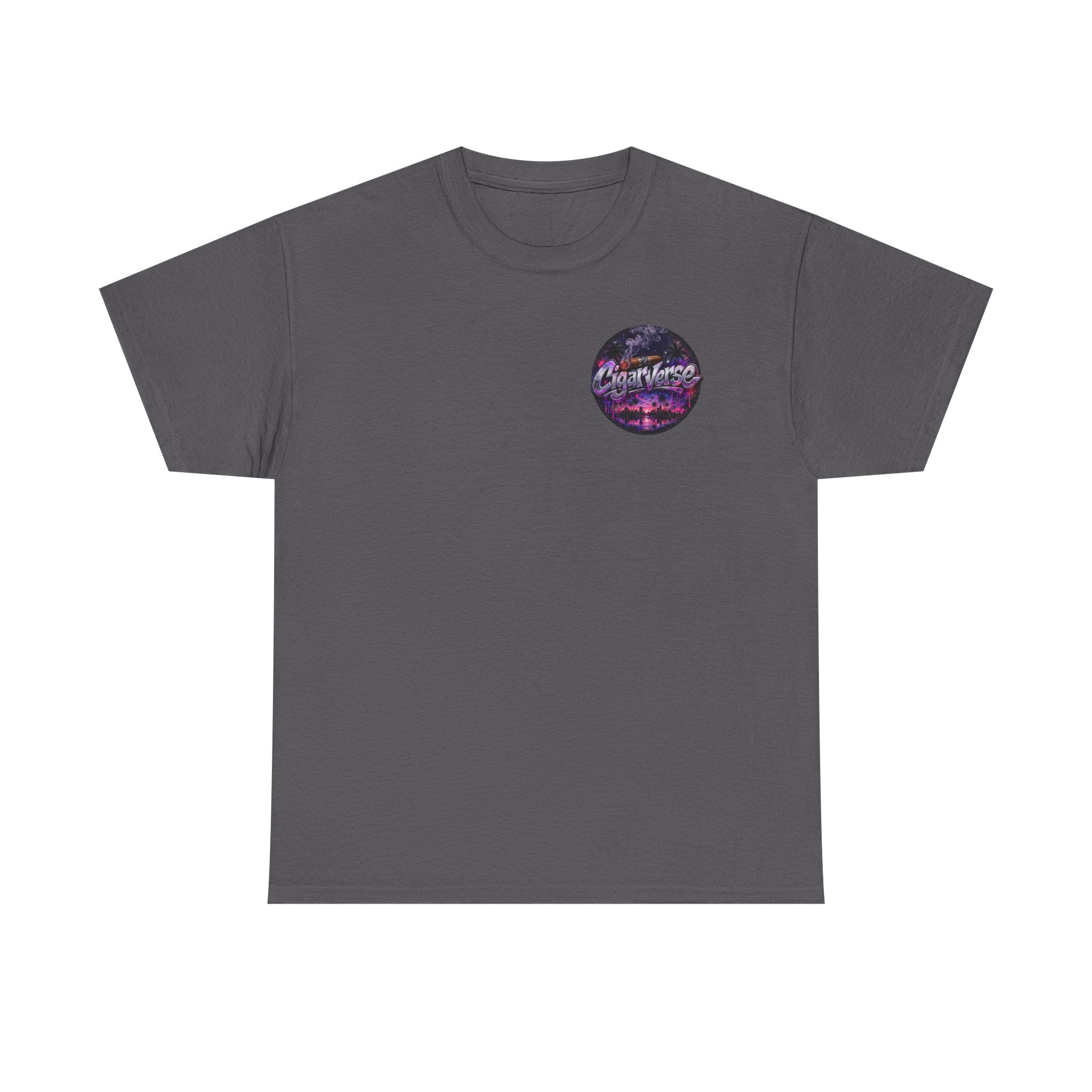 CigarVerse Retro Palm Sunset Tee