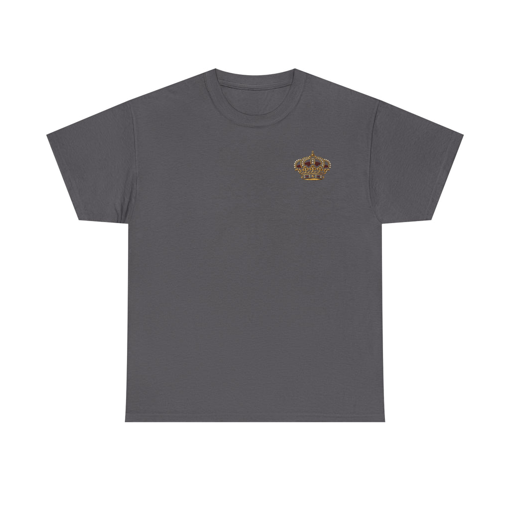CigarVerse Crown T‑Shirt — Gold Crown Logo Tee for Cigar Lovers