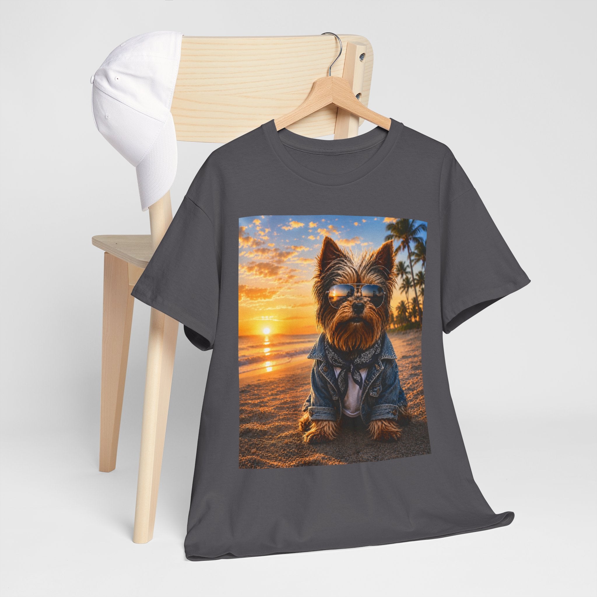 Yorkshire Terrier Photo Tee — Cute Yorkie Graphic T-Shirt