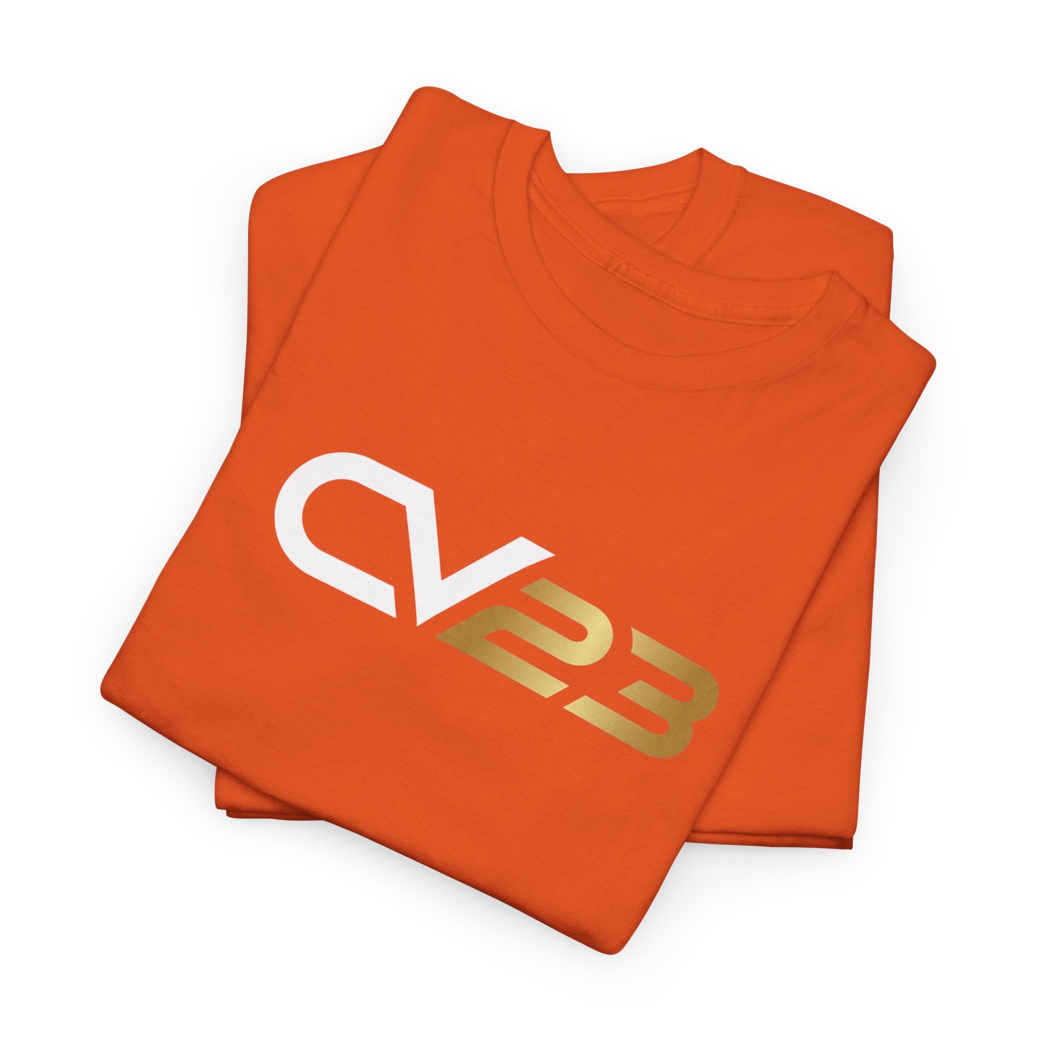CV23 Logo T-Shirt — Minimalist Black Graphic Tee