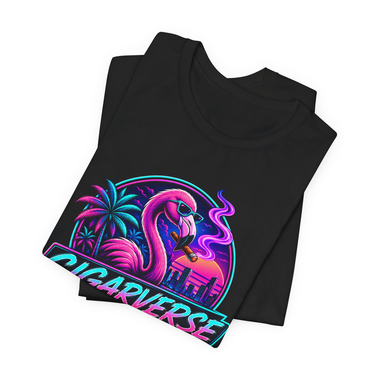 Cigarverse Retro Flamingo Tee