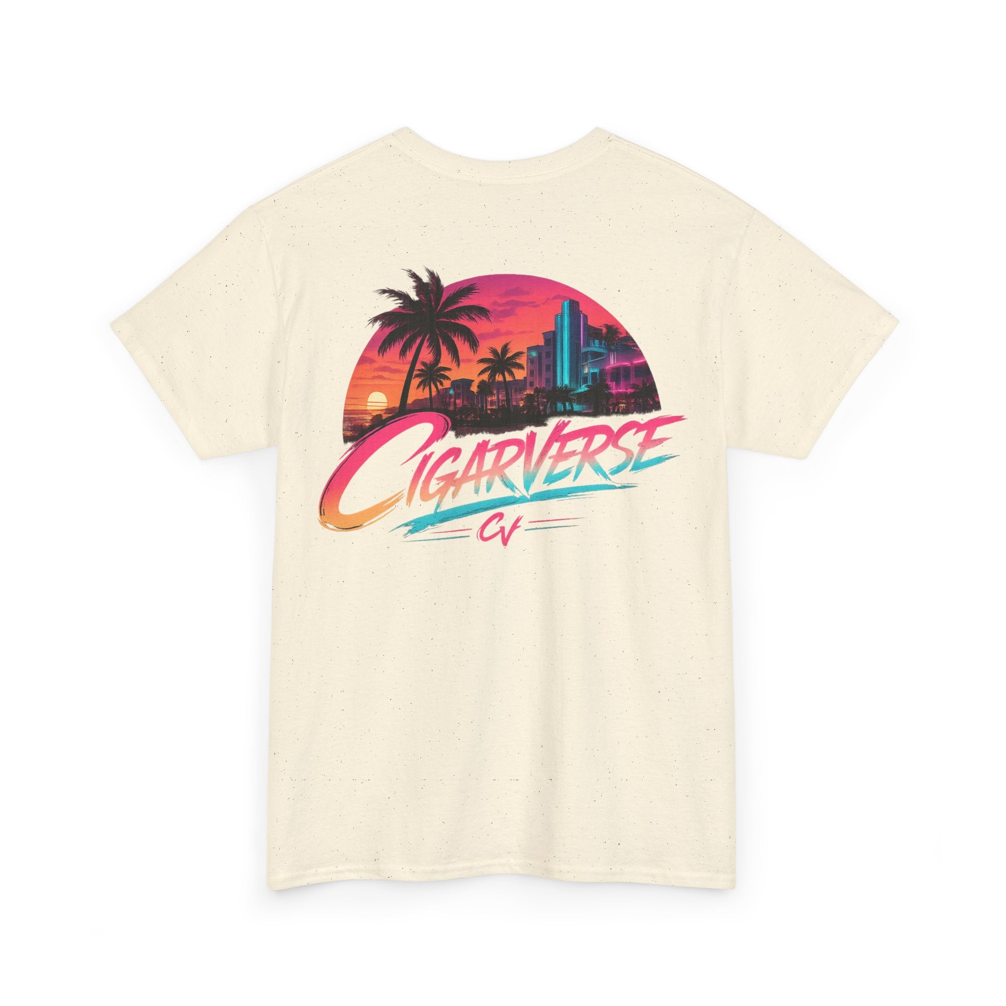 CIGARVERSE Unisex Retro Sunset T-Shirt