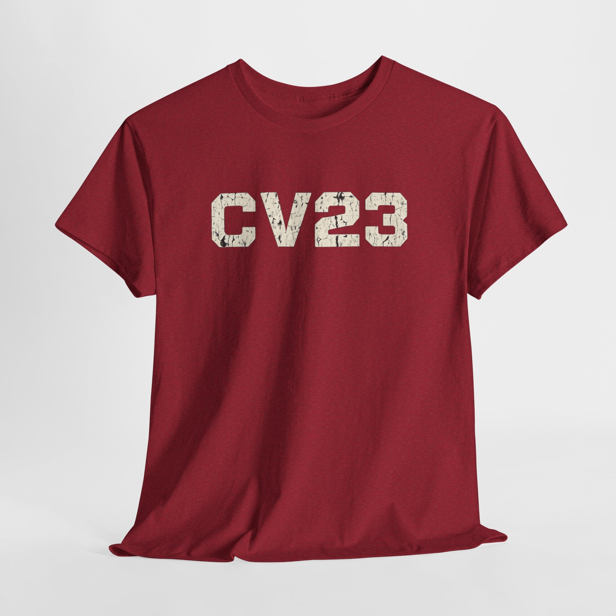 Cream CV23 Logo T-Shirt