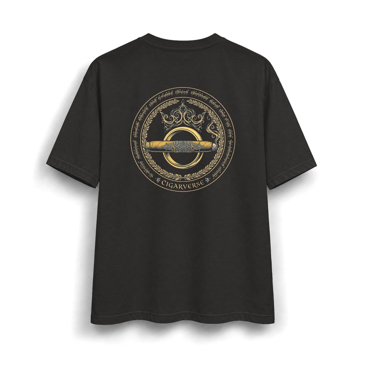 Mystical Cosmic Symbol Graphic T-Shirt