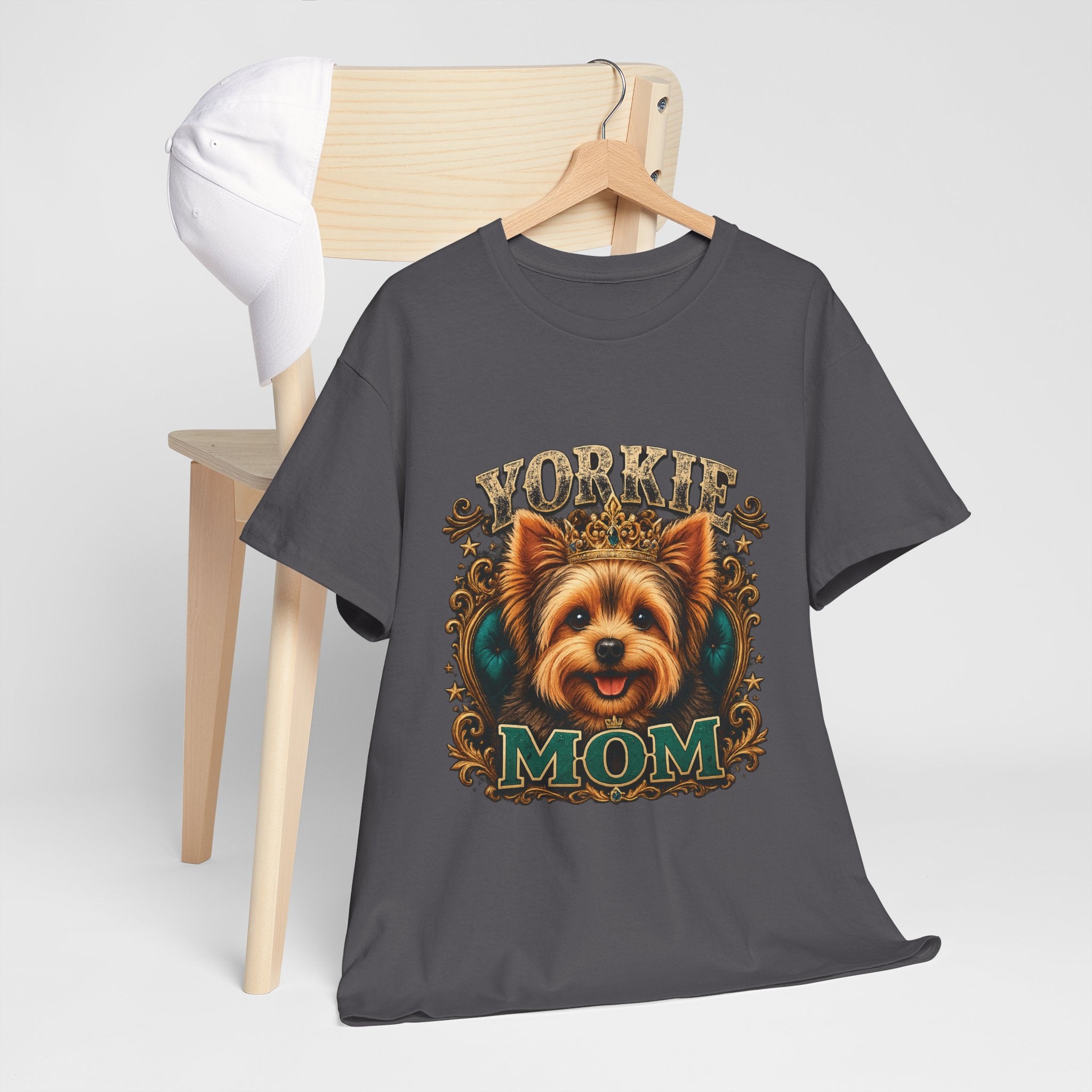 Yorkie Mom T-Shirt — Cute Yorkshire Terrier Mom Tee, Dog Lover Gift