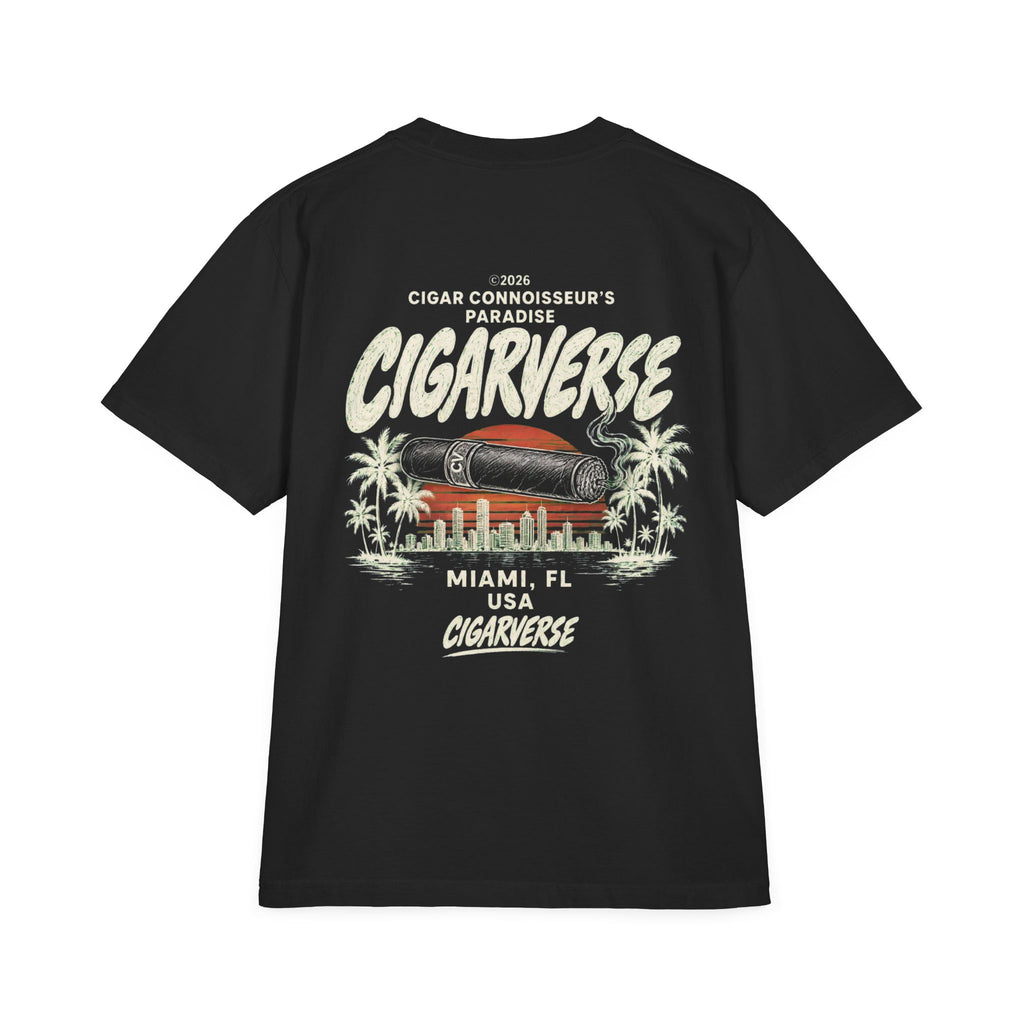 CIGARVERSE Miami Vintage Cigar T-Shirt