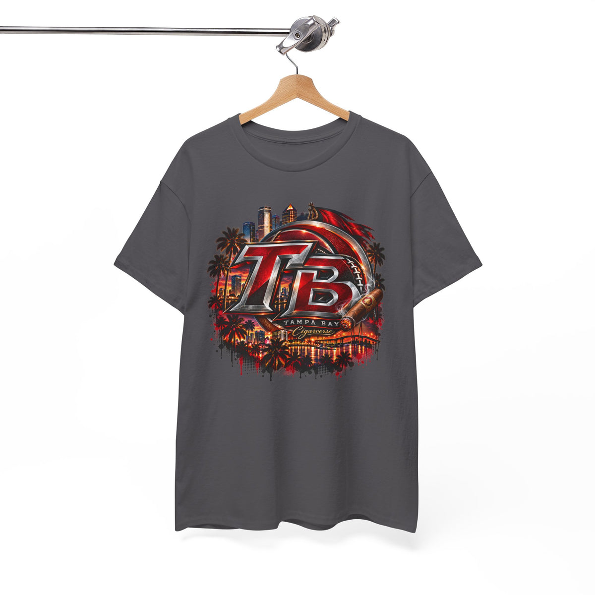 T-Shirt – Tampa Bay Racing Tropical Palm Graphic