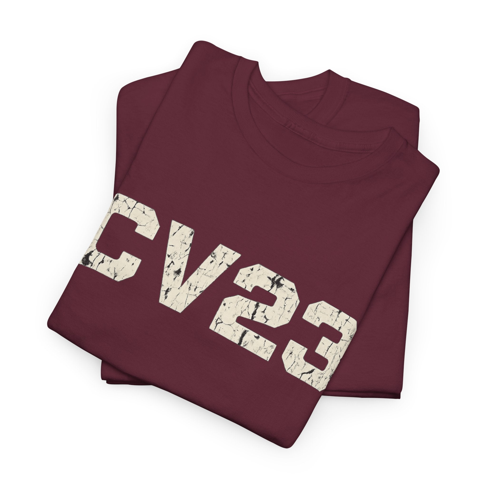 Cream CV23 Logo T-Shirt
