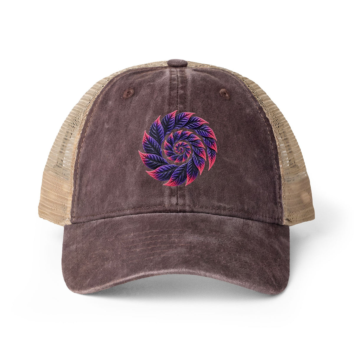 Women's Washed Mesh-Back Cap