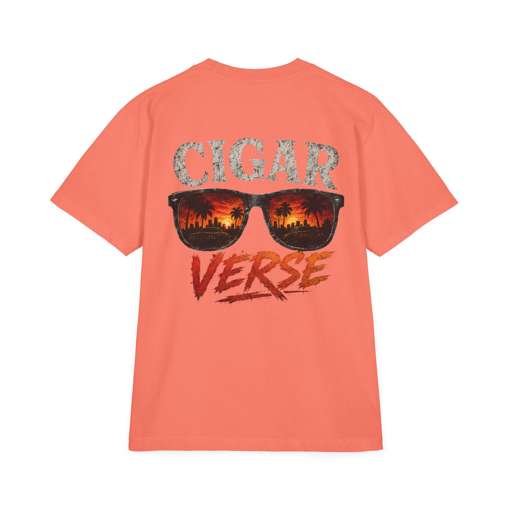 Oversized Premium Max Heavyweight Cigar Verse Graphic T-Shirt