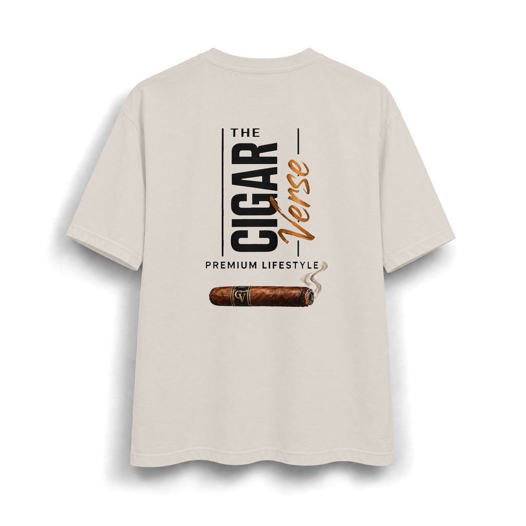 The Cigar Verse Premium Lifestyle Graphic T-Shirt