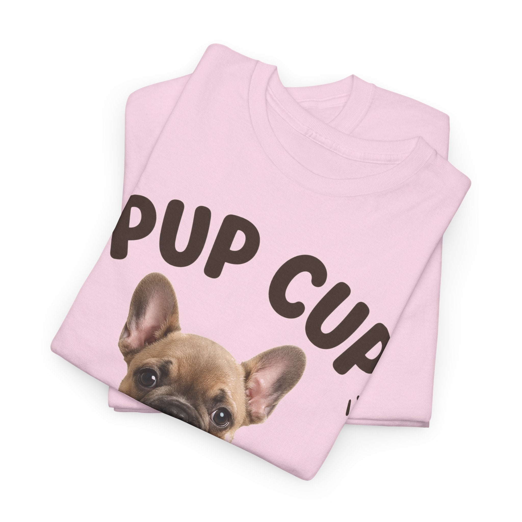 Pup Cup T‑Shirt — Cute French Bulldog Puppy Tee