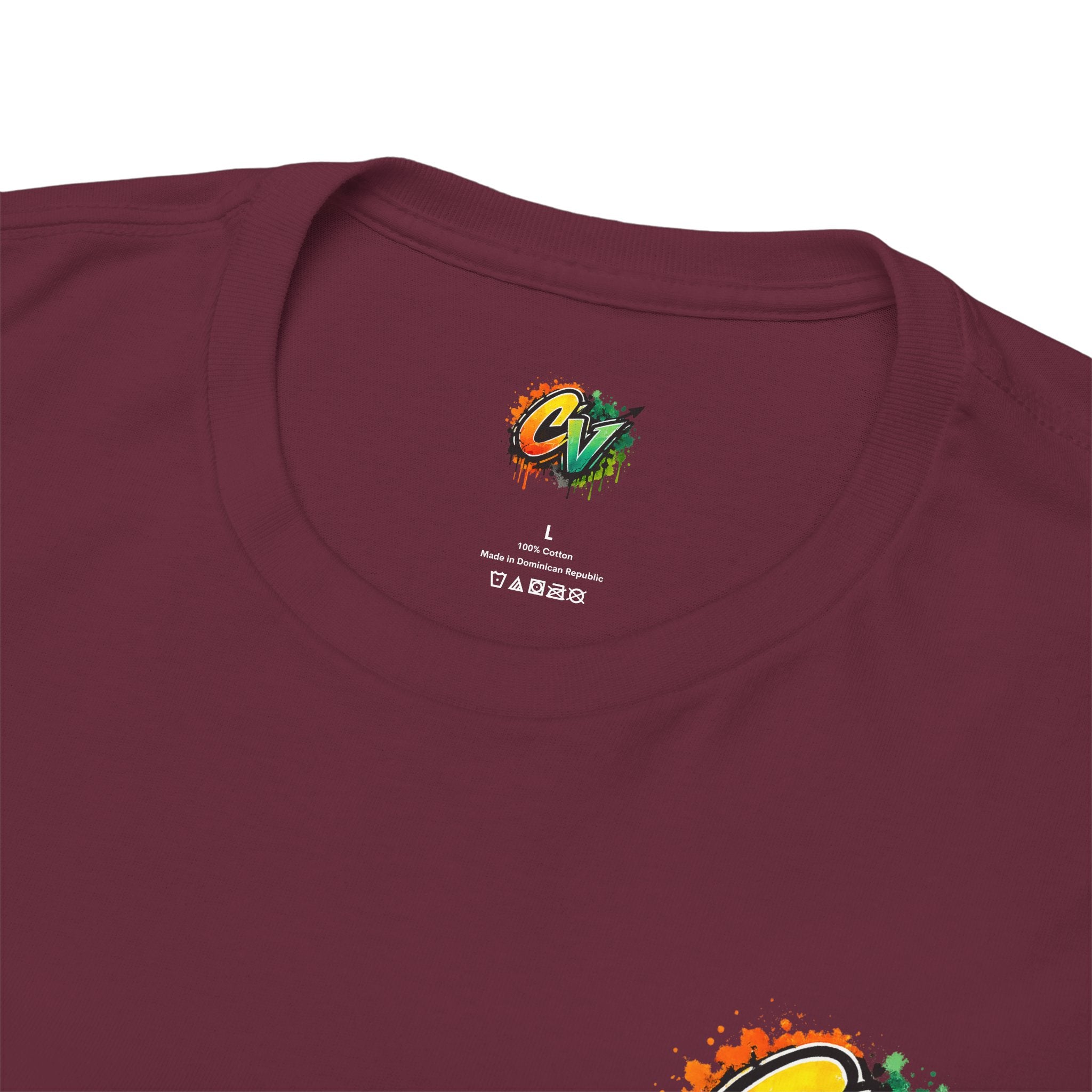 Graphic Tee — 'CigarVerse' Colorful Graffiti Logo T-Shirt